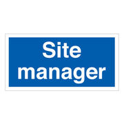 Site Manager Sign